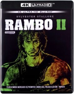 Rambo: First Blood Part II (Рамбо: Първа кръв част 2) 4K Ultra HD Blu-Ray + Blu-Ray