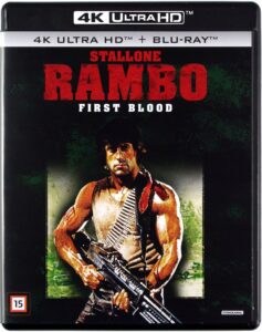 Rambo (Рамбо Първа кръв) 4K Ultra HD Blu-Ray + Blu-Ray