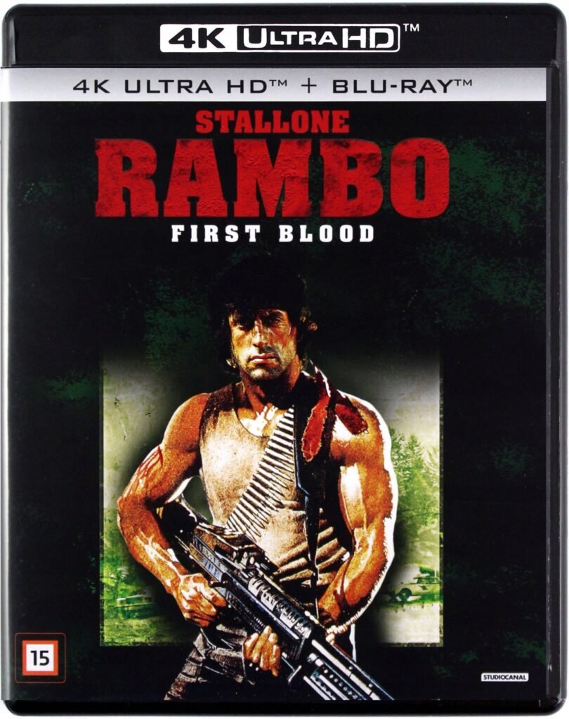 Rambo (Рамбо Първа кръв) 4K Ultra HD Blu-Ray + Blu-Ray