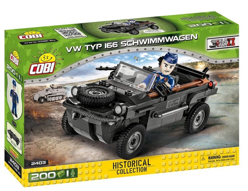 COBI Конструктор VW Typ 166 Schwimmwagen