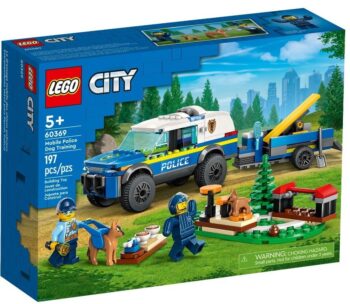 LEGO City – Конструктор Мобилна школа за полицейски кучета (60369)