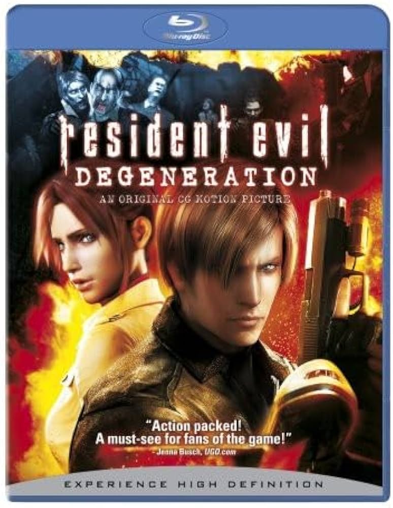 Resident Evil: Degeneration (Заразно зло: Дегенерация) Blu-Ray