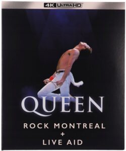Queen Rock Montreal & Live Aid 2 x 4K UltraHD Blu-Ray