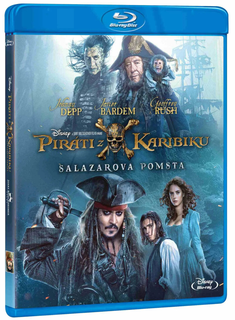 Pirates of the Caribbean Dead Men Tell No Tales (Отмъщението на Салазар) Blu-Ray Pirates of the Caribbean: Dead Men Tell No Tales (Отмъщението на Салазар) Blu-Ray