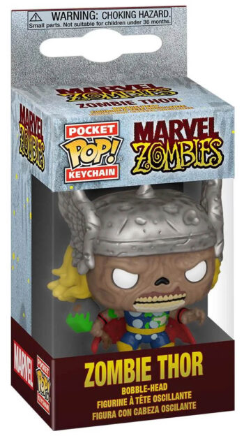 Фигура Funko POP! Keychain: Marvel Zombs - Thor