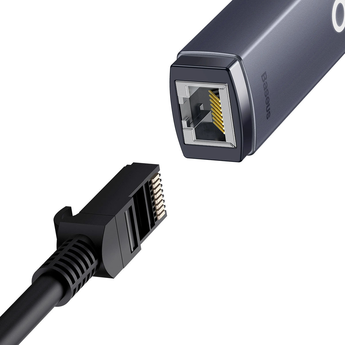 Адаптер Baseus Lite Series RJ45 LAN Port Ethernet Adapter Type-A