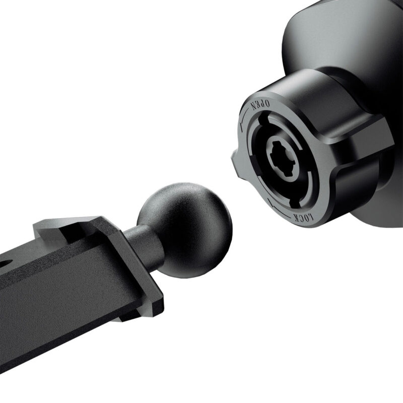 Автомобилна стойка за телефон Dudao F6Max Magnetic Telescopic arm Black 3