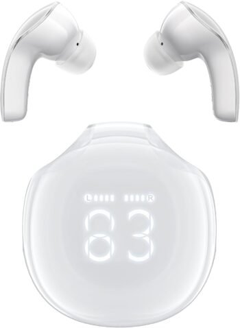 Безжични слушалки ACEFAST T9 True Wireless In-Ear Headphones Porcelain White