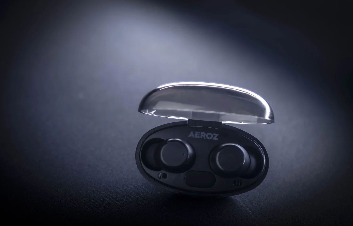 Безжични слушалки AEROZ - TWS-1010 BLACK True Wireless Earphones