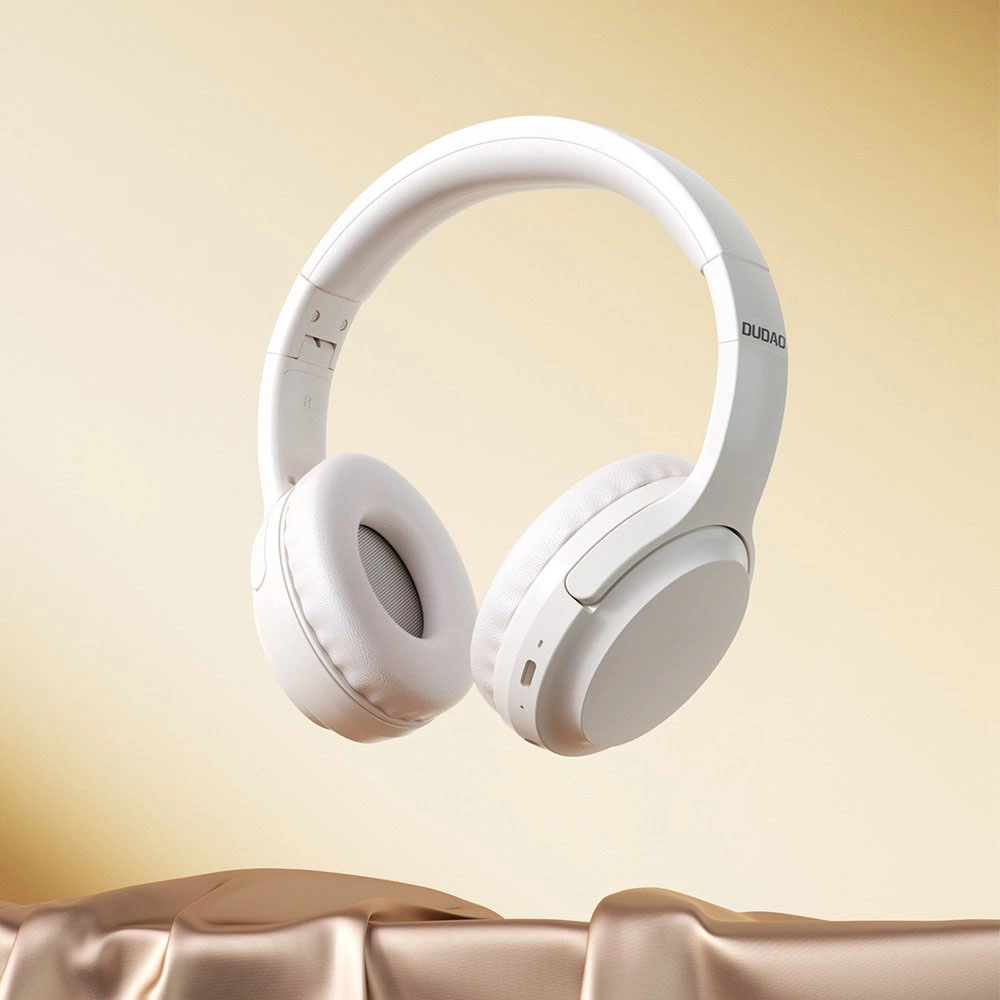 Безжични слушалки Dudao X22Pro Wireless Bluetooth 5.3 Headphones White - Image 4