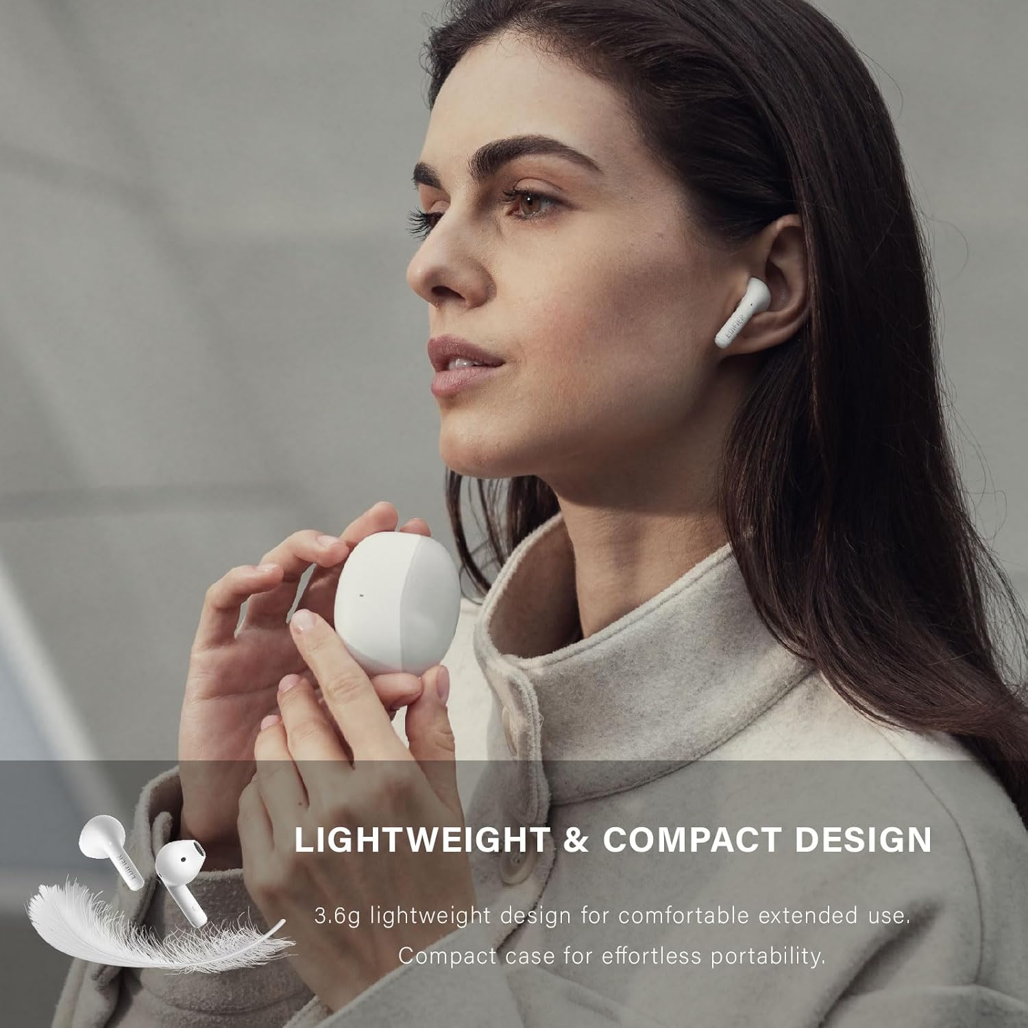 Безжични слушалки Edifier X2s True Wireless In-Ear Headphones White - Image 5
