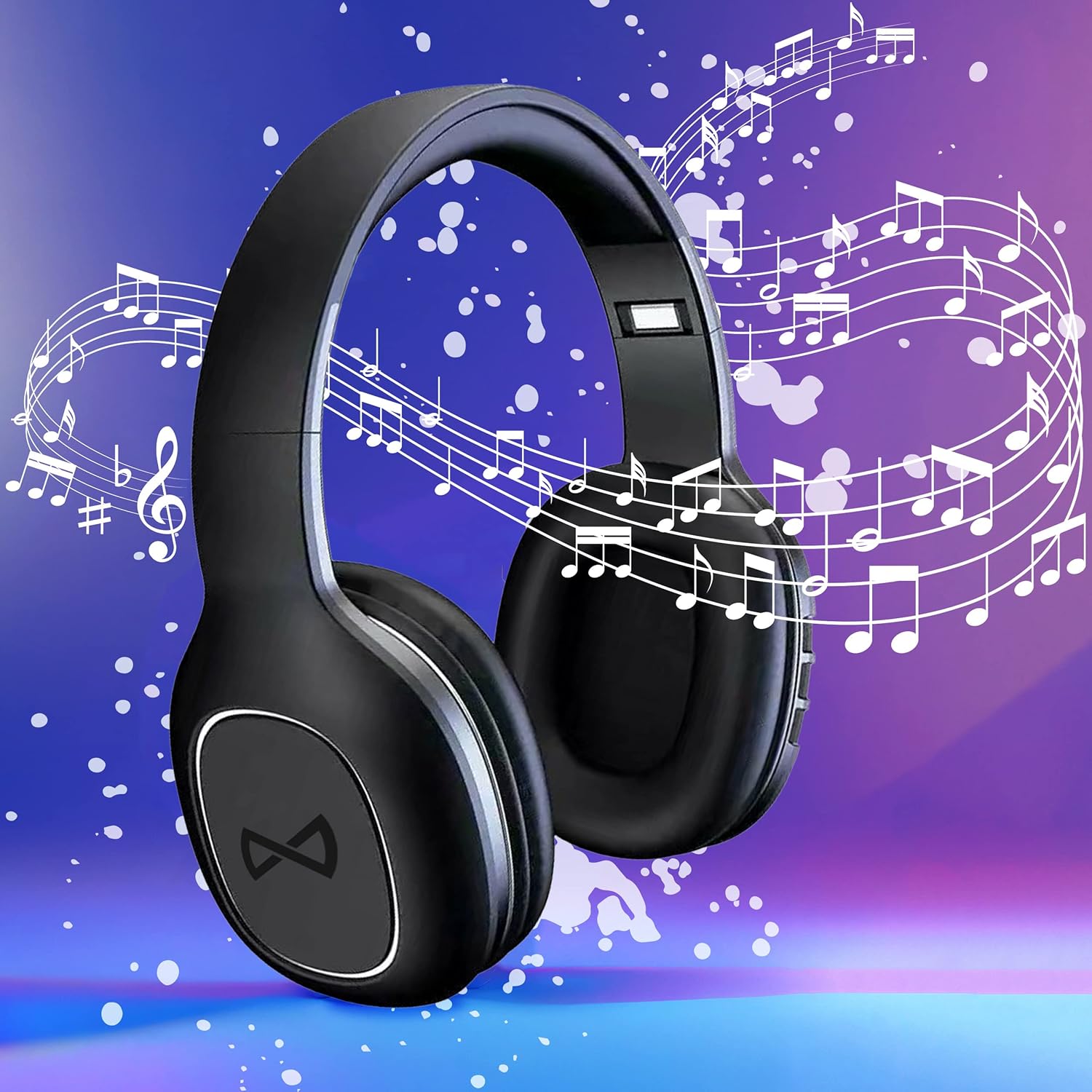 Безжични слушалки Forever BTH-505 Bluetooth Black - Image 2