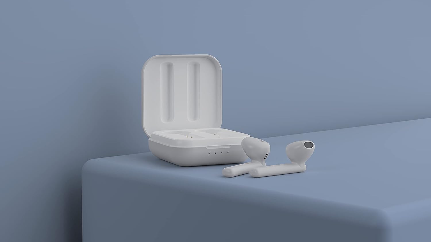 Безжични слушалки Ledwood HUBBLE True Wireless earphones White