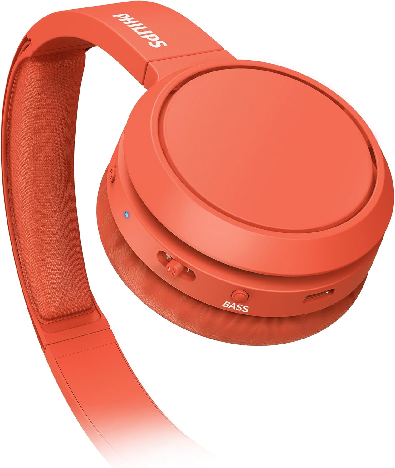 Безжични слушалки Philips TAH4205RD Wireless Headphones Red - Image 2