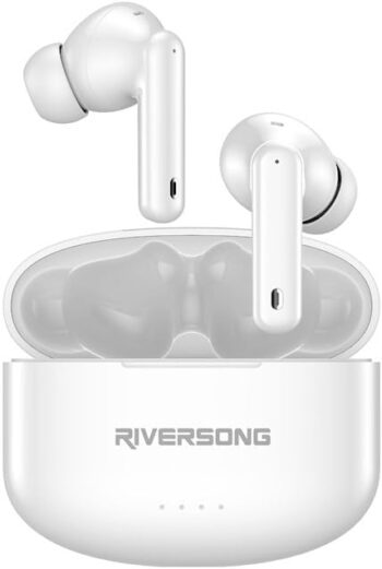 Безжични слушалки Riversong AirFly L8 True Wireless Earphones Бели