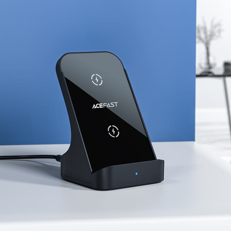 Безжично зарядно Acefast E14 Desktop Holder 15W - Image 2