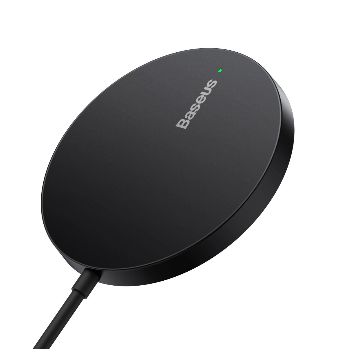 Безжично зарядно Baseus Simple Mini3 MagSafe 15W Черно - Image 3