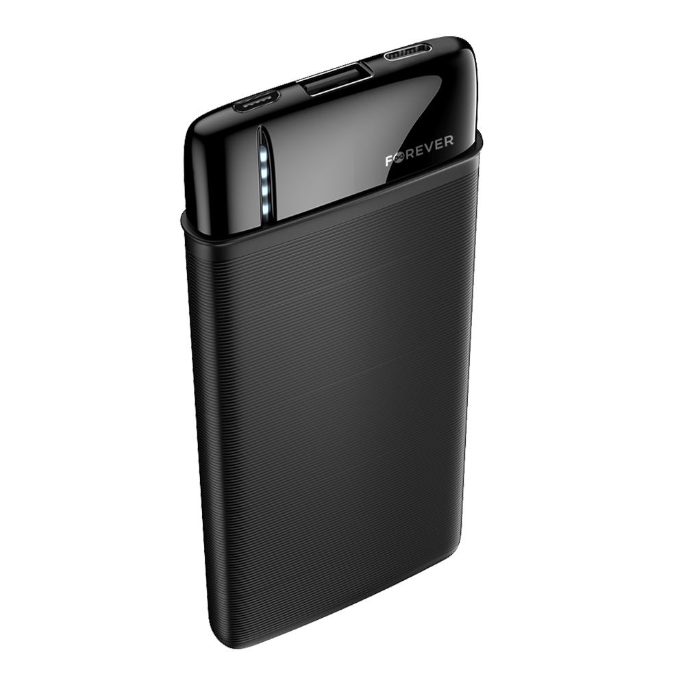 Външна батерия Forever Power Bank TB-100S 5000mAh Черна - Image 2