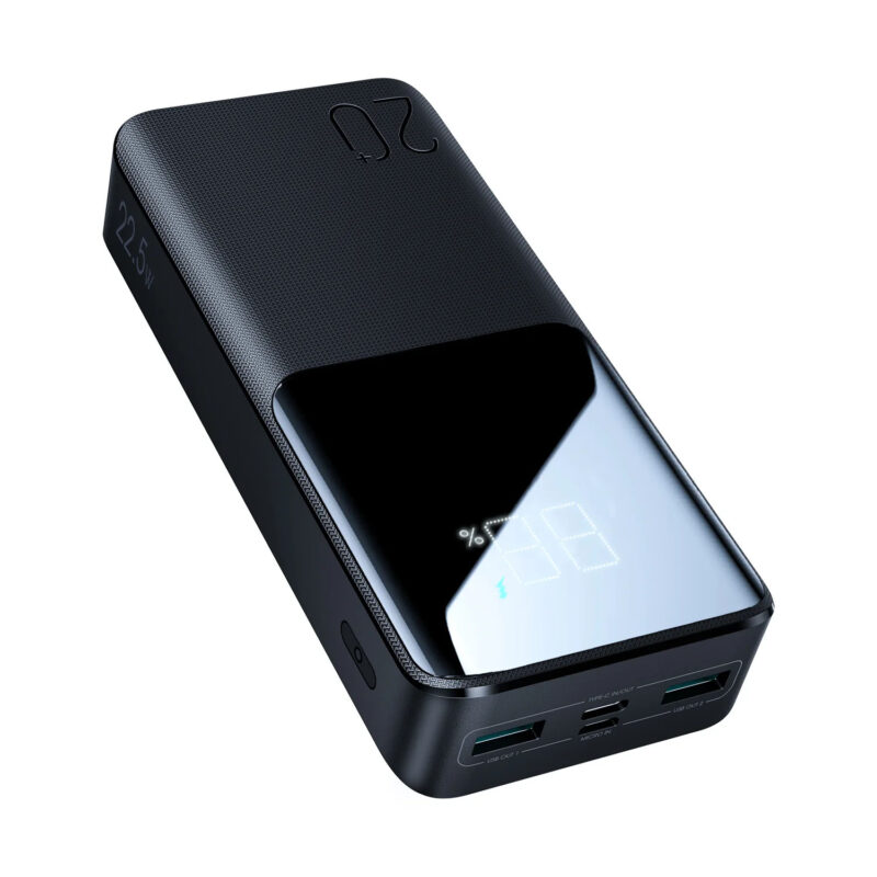 Външна батерия JOYROOM Power Bank 20000mAh JR-QP192 22.5W Черна