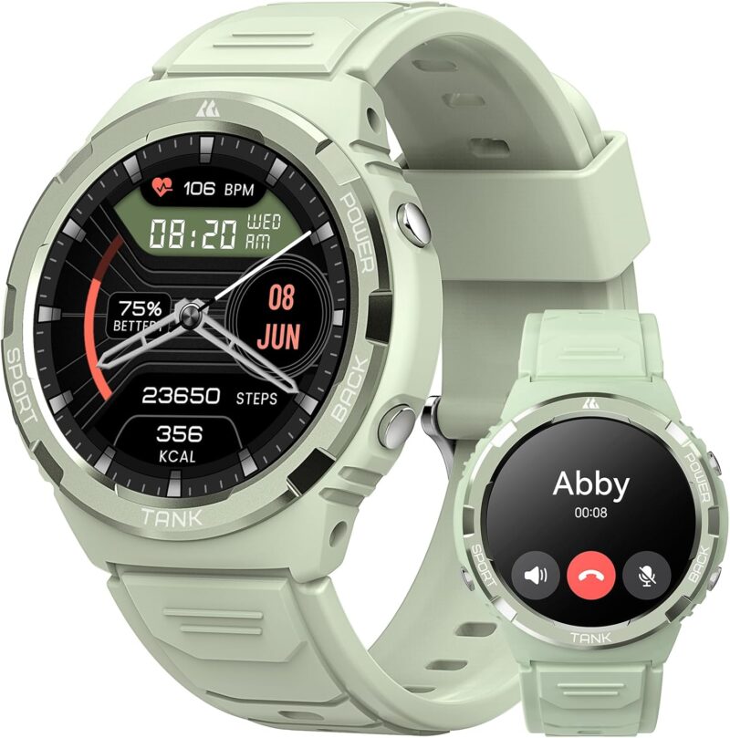 Дамски смарт часовник KOSPET TANK S1 Women’s Smart Watch 1.3 Inch AMOLED Green
