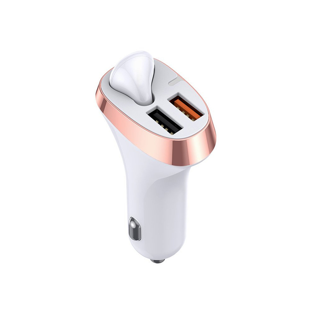 Зарядно за кола JOYROOM JR-CP2 + Хендсфри Bluetooth 30W