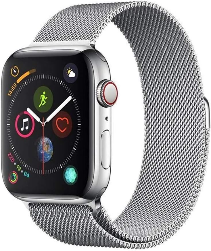 Каишка за смарт часовник Devia Elegant Series Milanese Loop Apple Watch 38-40mm Silver