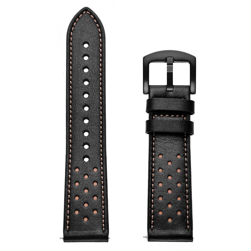 Каишка за смарт часовник Tech-Protect Leather Samsung Galaxy Watch 46mm Black - Image 6