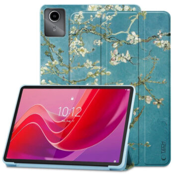 Калъф за таблет Tech-protect SmartCase Lenovo Tab M11 11 TB-330 Blue Sakura Flowers