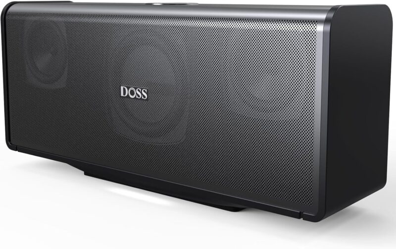 Преносима тонколона DOSS SoundBox XL Ultra Bluetooth Speaker Music Box 2.1 Channel 80W Black