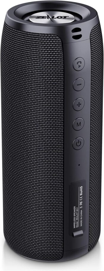 Преносима тонколона ZEALOT S51 Plus Bluetooth Speaker 20W IPX5 Black