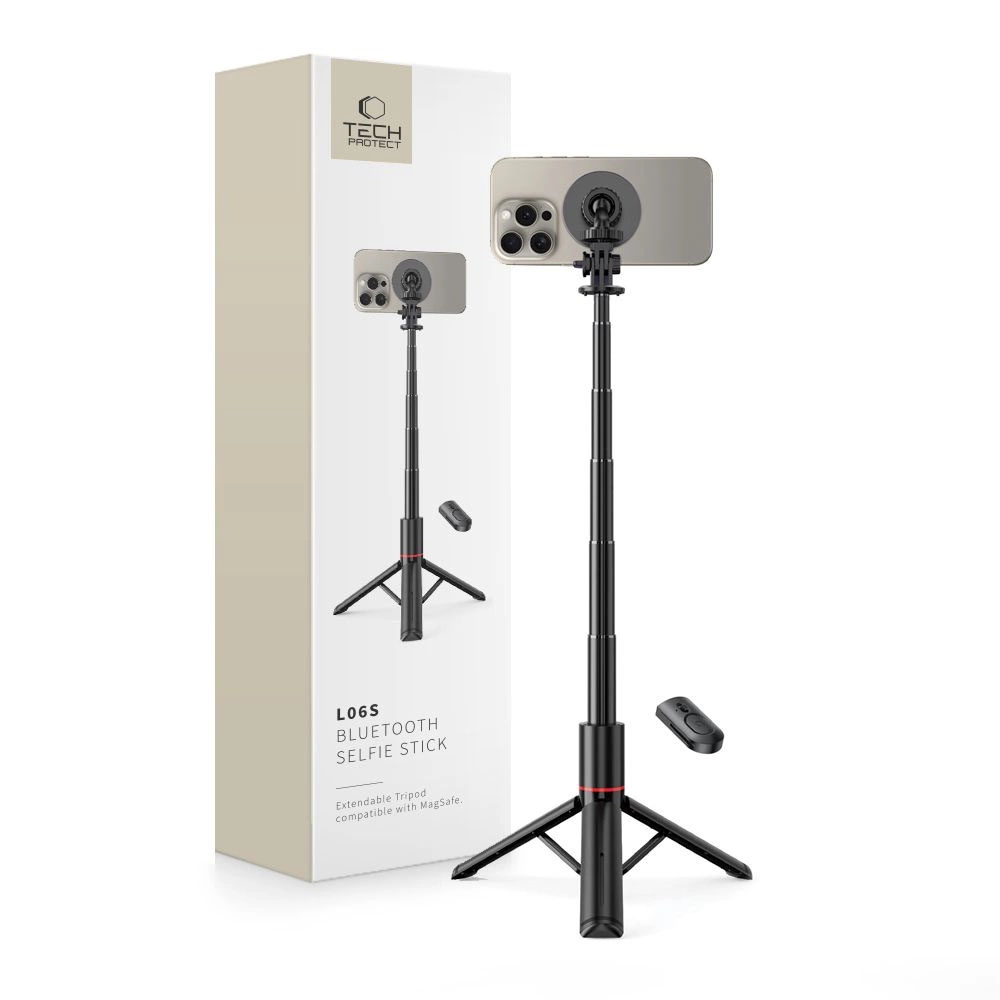 Селфи стик Tech-Protect L06S Magnetic Bluetooth Remote Control