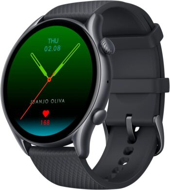 Смарт часовник Amazfit GTR 3 Pro Smart Watch, 1,45 inch AMOLED Display Infinite Black