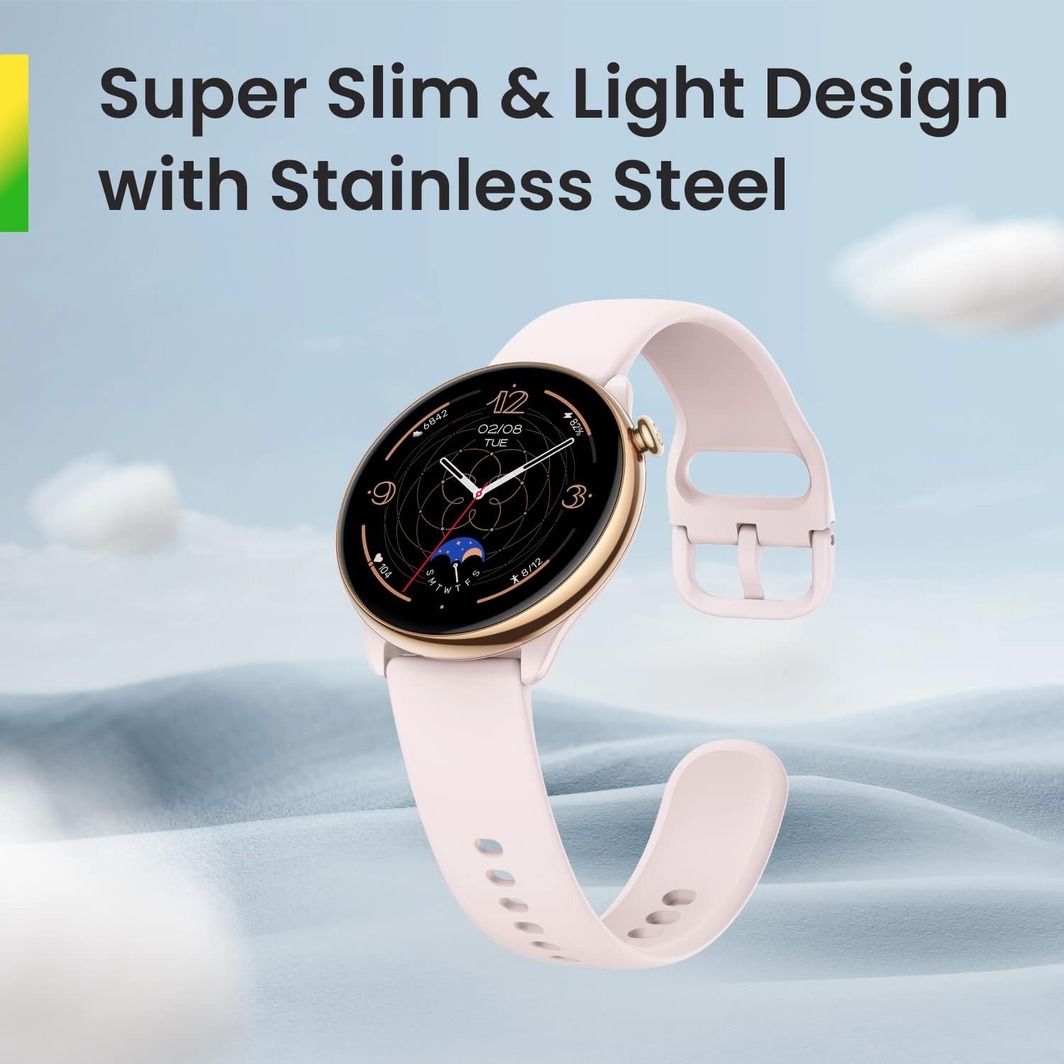 Смарт часовник Amazfit GTR Mini Smart Watch 1,28 Phone Function Dual Band GPS Misty Pink - Image 3