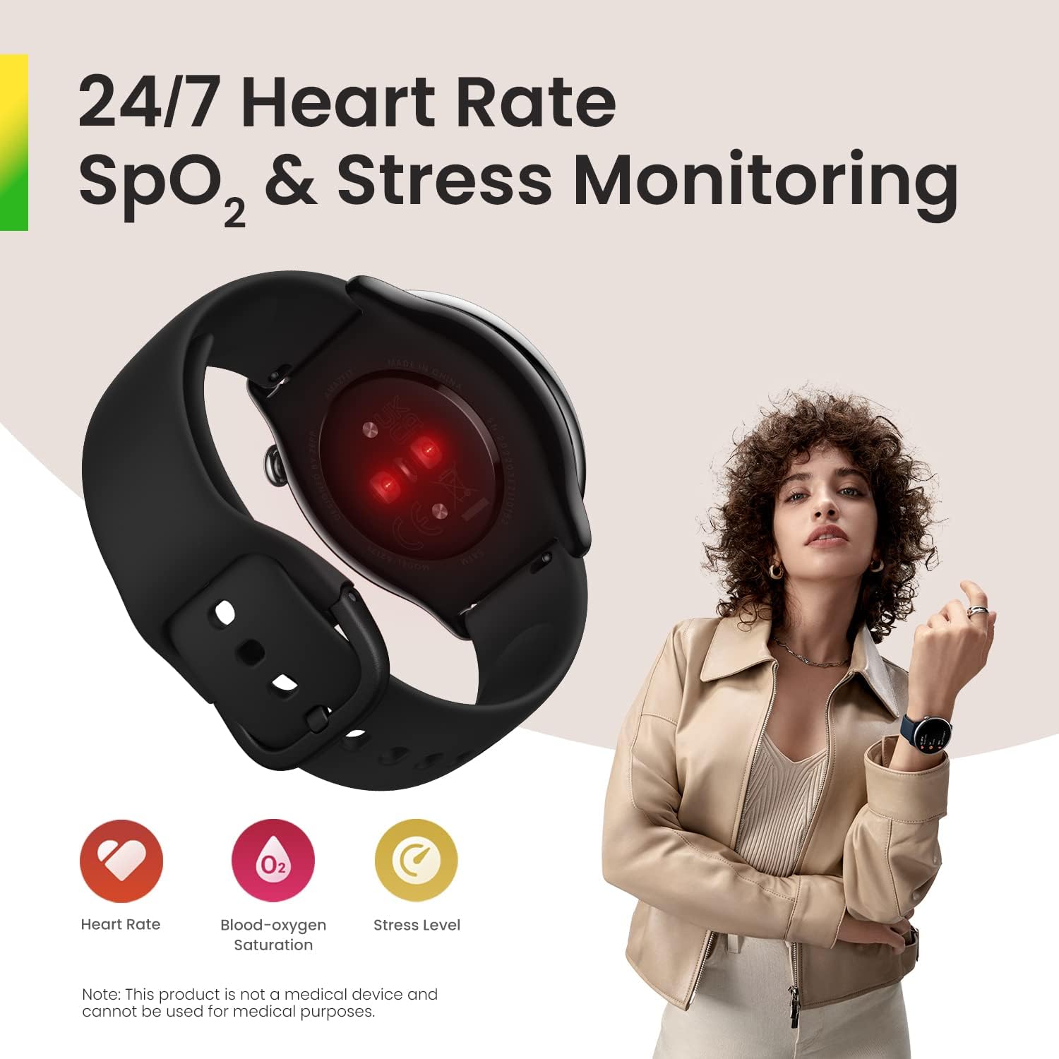 Смарт часовник Amazfit GTR Mini Smart Watch 1,28 Phone Function Dual Band GPS Misty Pink - Image 5