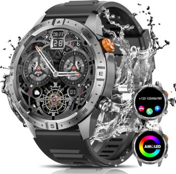 Смарт часовник DEKELIFE Men’s Smart Watch 1,43 AMOLED Phone Function Silver