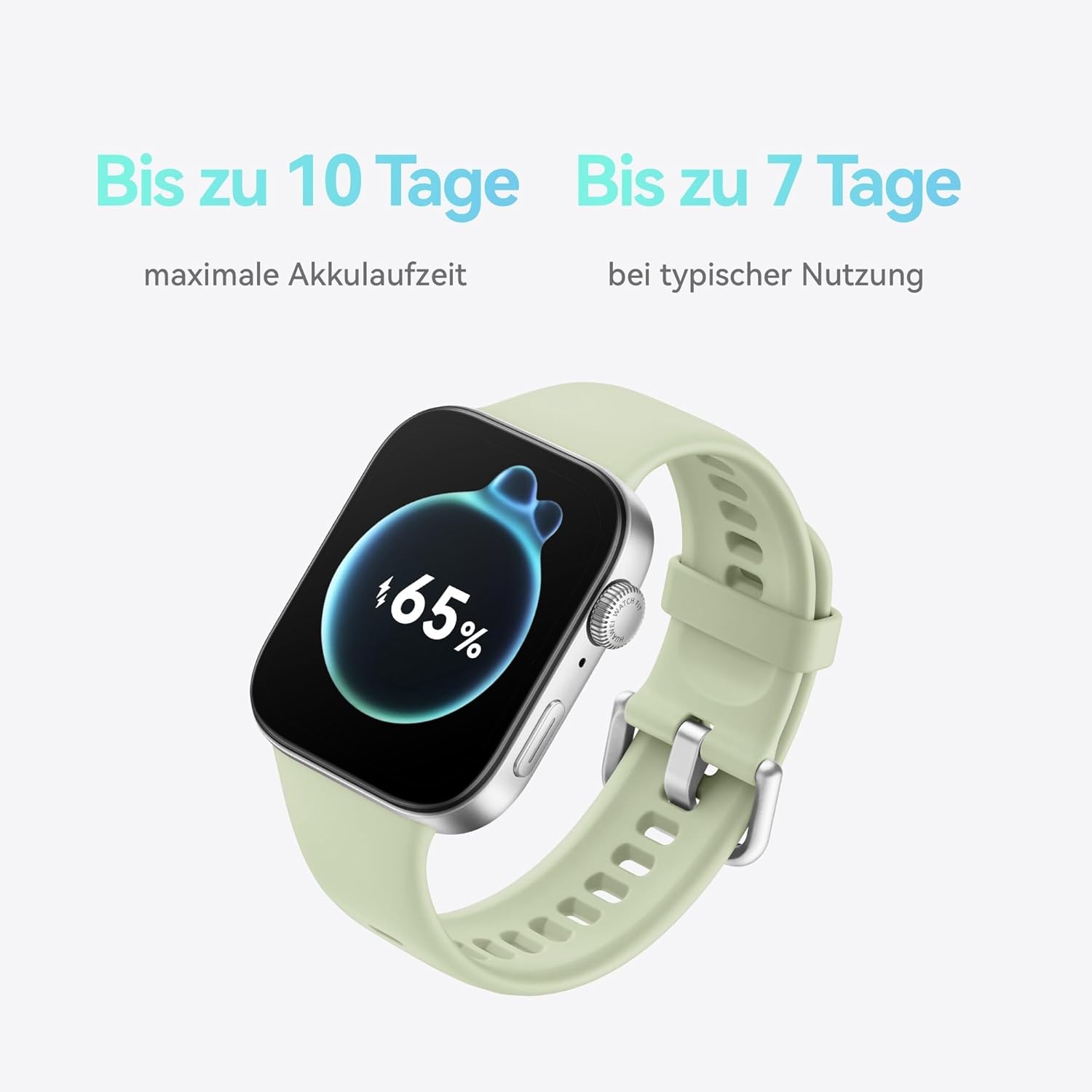 Смарт часовник HUAWEI Watch FIT 3 1,82 inch AMOLED Display Gold & White Leather - Image 4