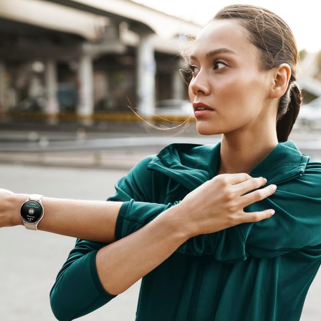 Смарт часовник Hama Smart Watch 8900 1.32 inch AMOLED Display Silver - Image 6