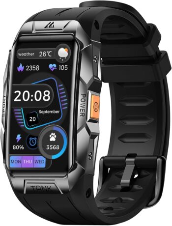 Смарт часовник KOSPET X1 Men’s Smart Watch 1.43 AMOLED Silver