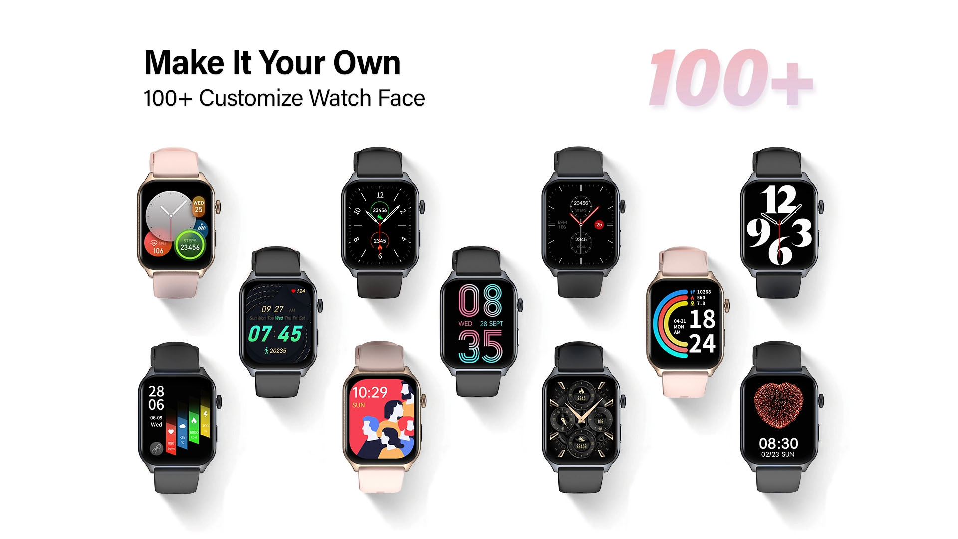 Смарт часовник Riversong Motive 9E 2.01" Smart Watch