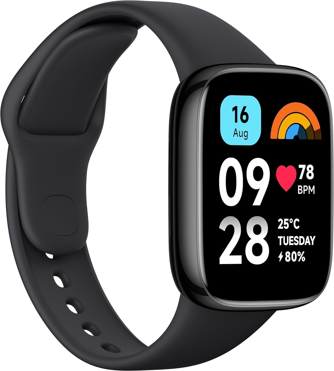 Смарт часовник Xiaomi Redmi Watch 3 Active 1.83 inch LCD Display Black - Image 2