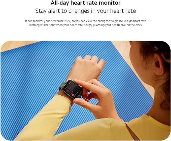 Смарт часовник Xiaomi Redmi Watch 3 Active 1.83 inch LCD Display Black - Image 6