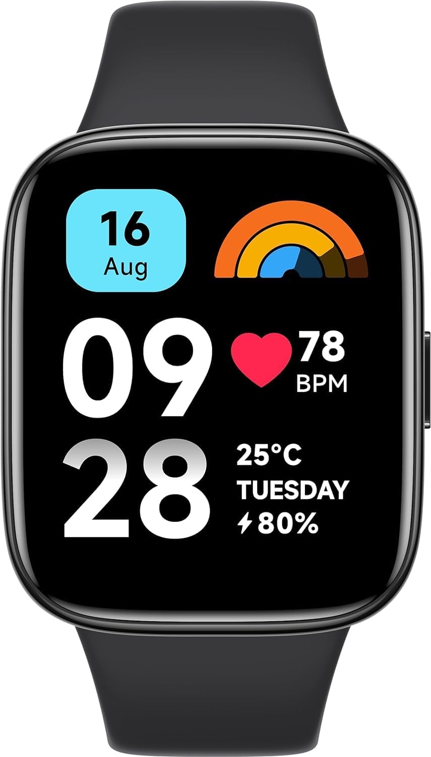 Смарт часовник Xiaomi Redmi Watch 3 Active 1.83 inch LCD Display Black
