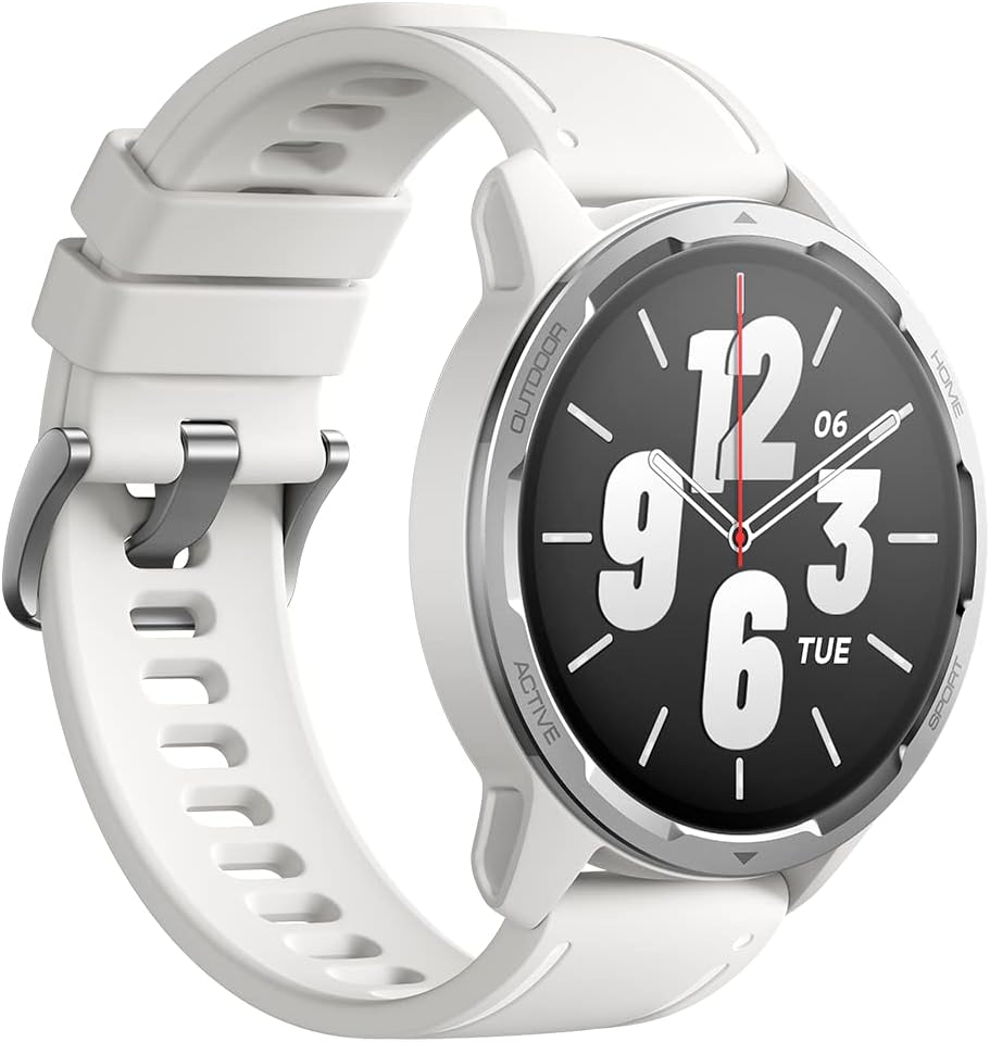 Смарт часовник Xiaomi Watch s1 DE 1.43 Inch AMOLED Display White - Image 3
