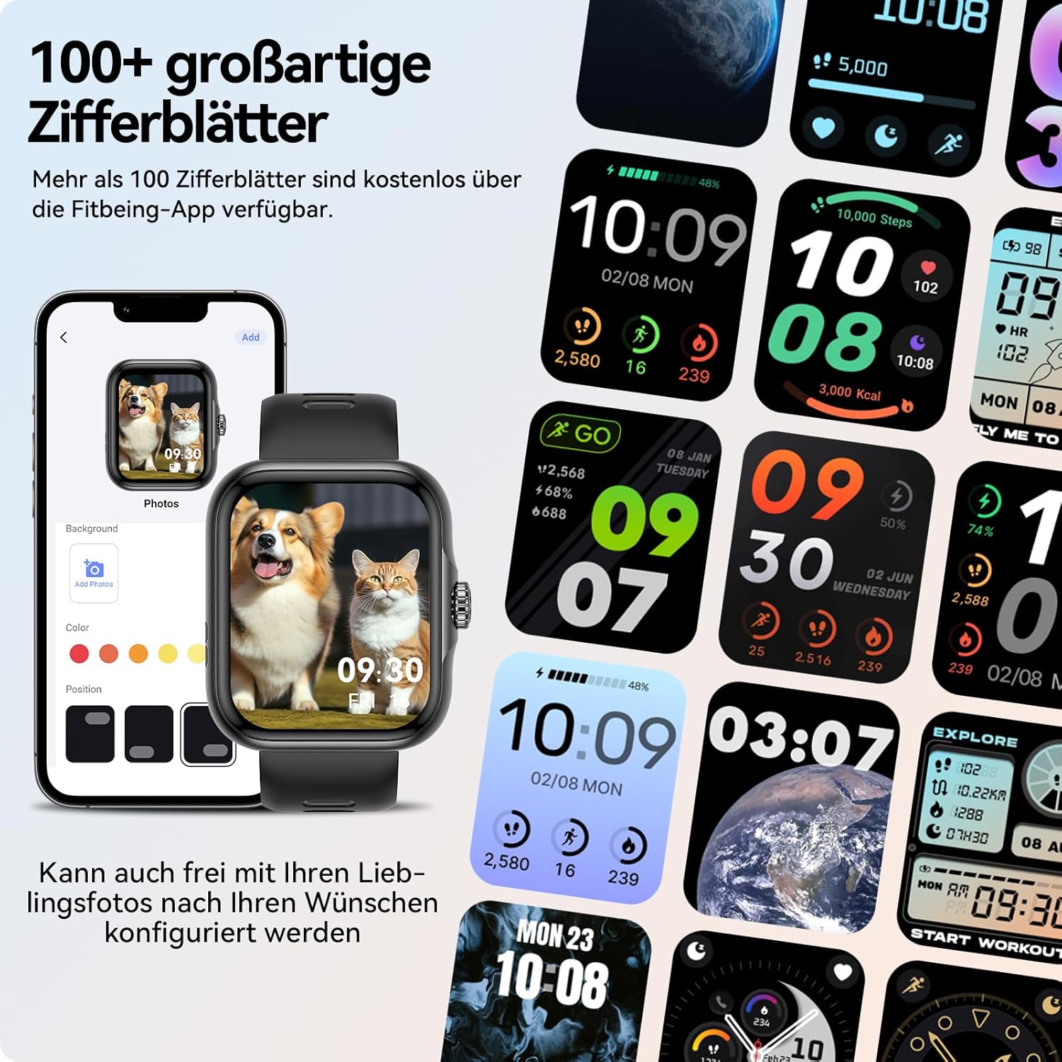 Смарт часовник anyloop ALW9 Smart Watch 1,78 Inch AMOLED