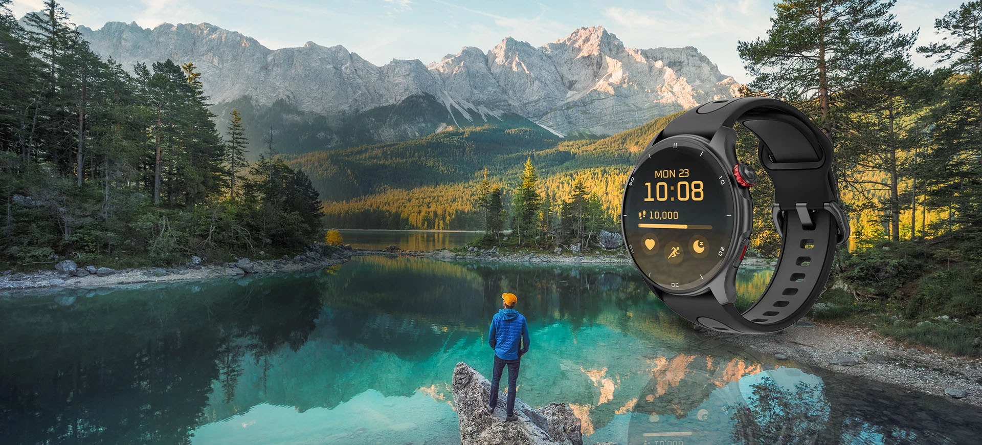 Смарт часовник myPhone Watch Adventure Black