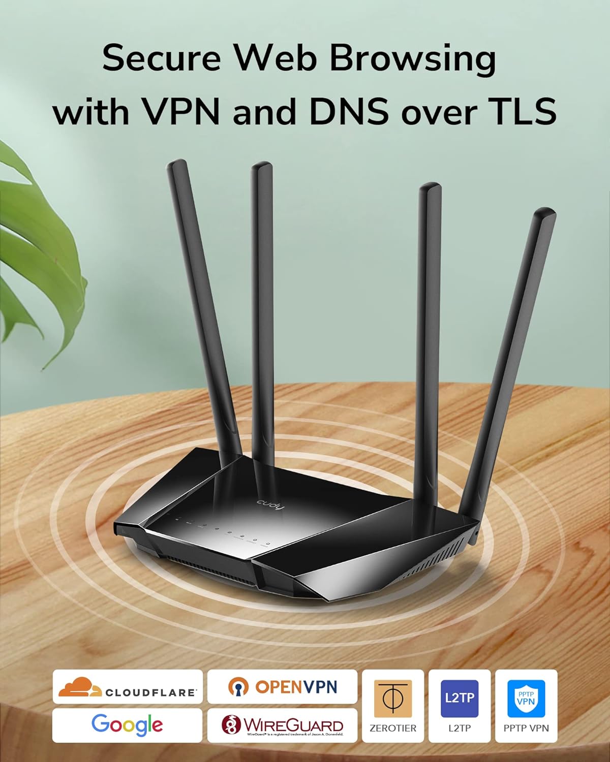 4G LTE Рутер Cudy 4G LTE Router SIM Card N300 WLAN WiFi 300 Mbps - Image 5