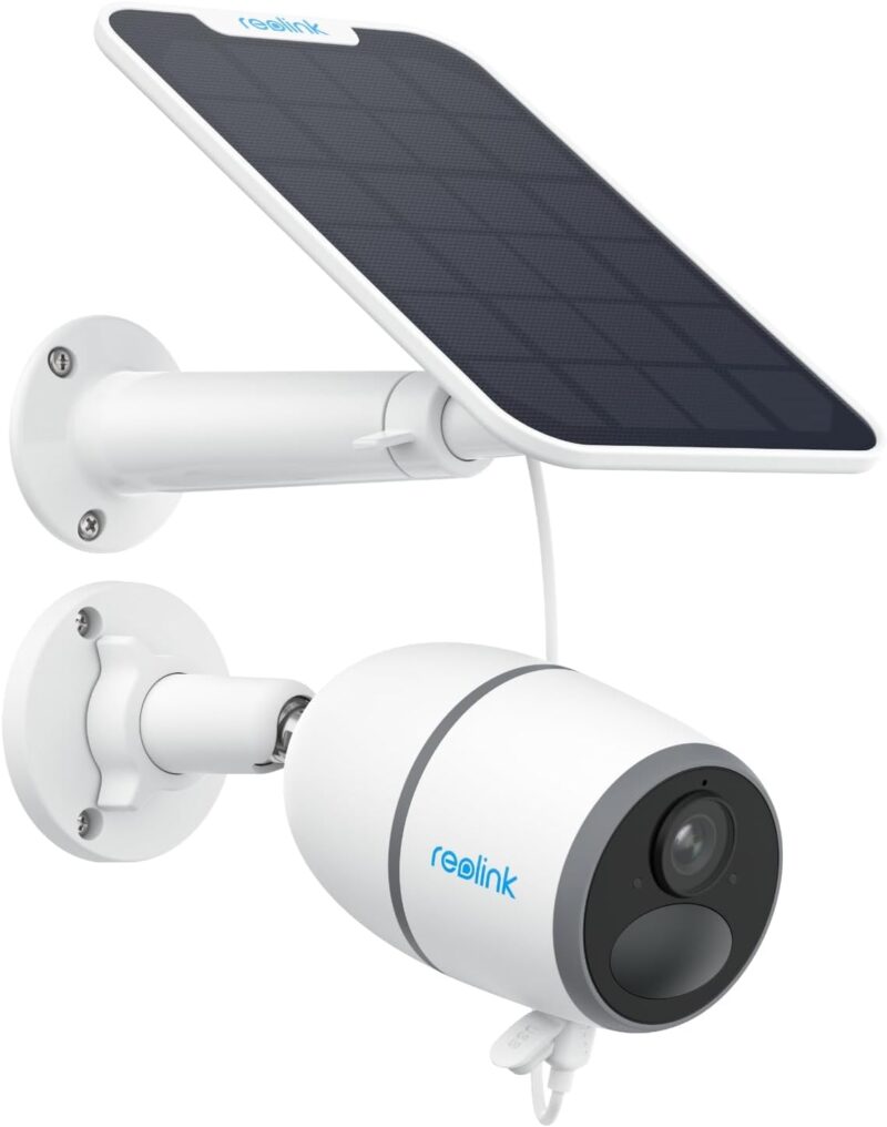 4G Камера за наблюдение Reolink Go Plus 3G-4G LTE 2K 4MP Solar Outdoor Surveillance Camera