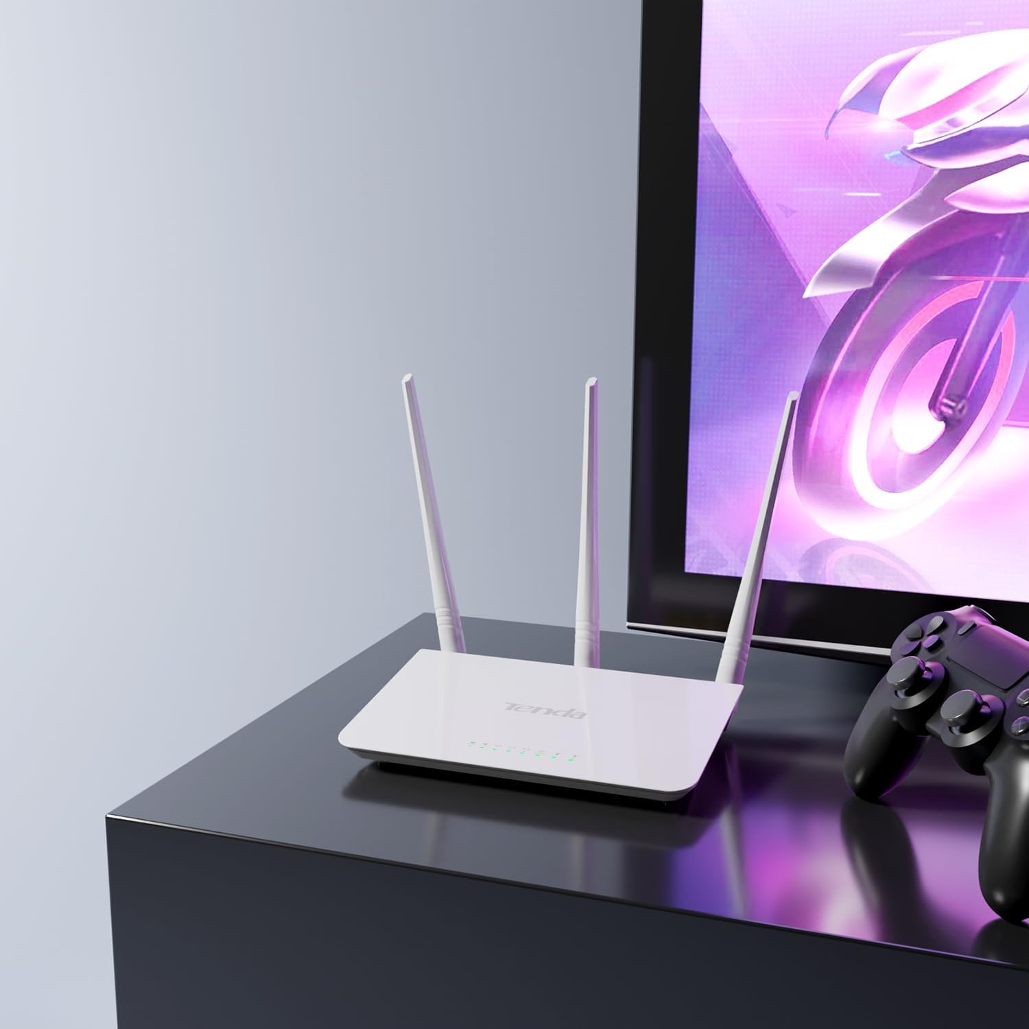 Безжичен рутер Tenda F3 WLAN Router N300 - Image 2