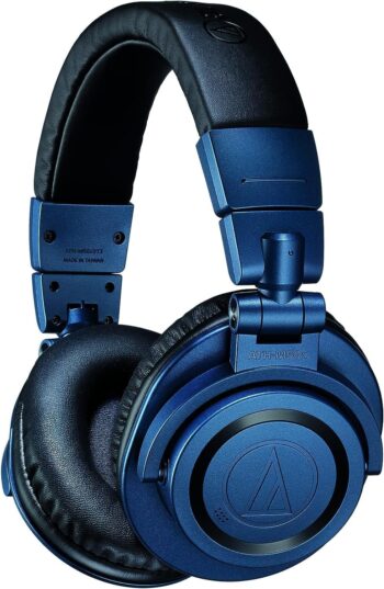 Безжични слушалки Audio-Technica M50xBT2DS Wireless Headphones Dark Blue