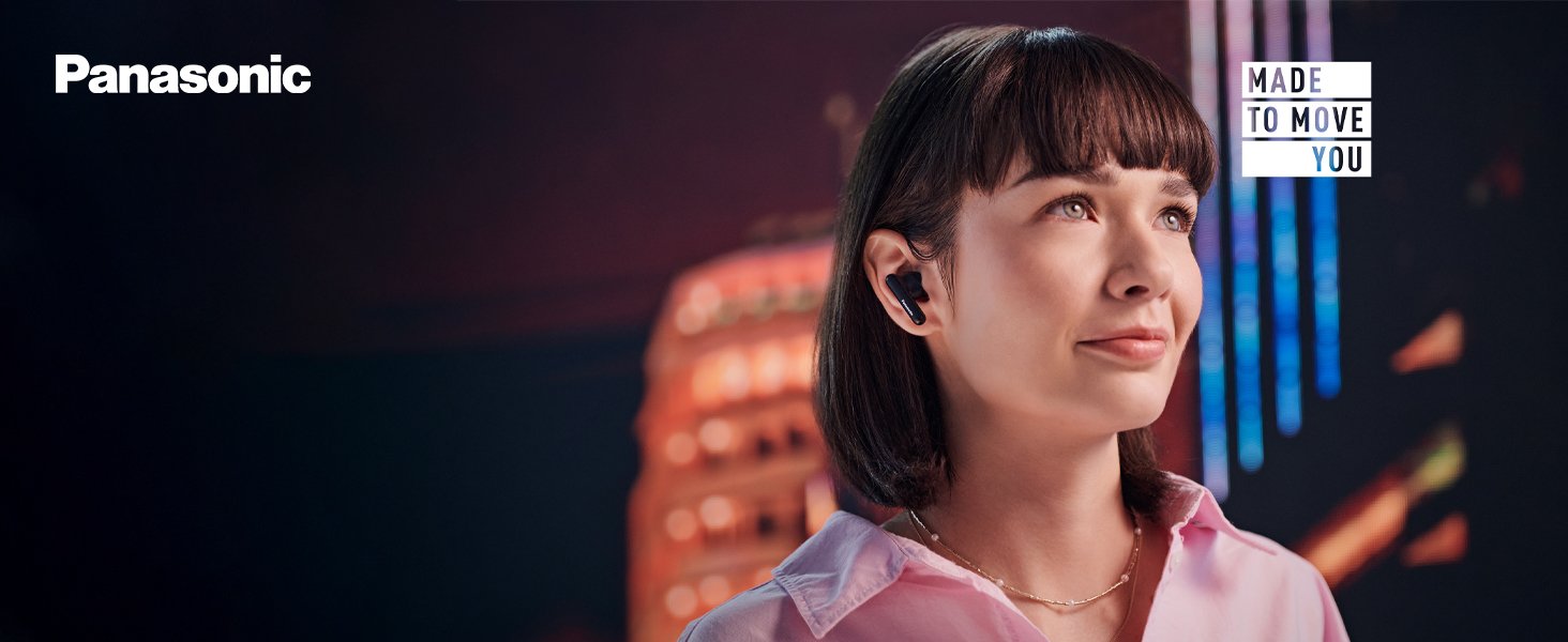 Безжични слушалки Panasonic RZ-B110WDE-K Wireless In-Ear Headphones